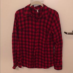 Splendid Plaid Button Down